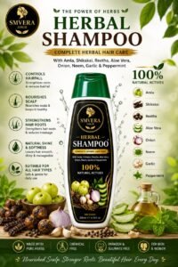 SMVERA GOLD HERBAL SHAMPOO smvera gold herbal shampoo