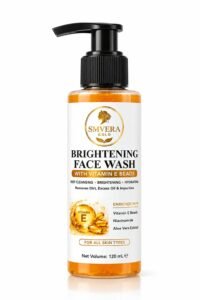 Home smvera gold brightening face wash